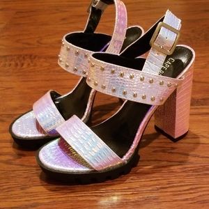 Women's Cape Robbin Unicorn Strappy Sandals